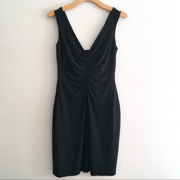 Laundry Shelli Segal Black Sleeveless Dress Sz 8P - Picture 2 of 8